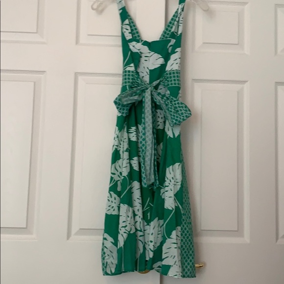 Green floral dress - Picture 2 of 3